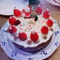 にこかな's cooksnap of when they made しっとりふわふわチョコスポンジケーキ.
