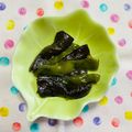 チェックのミニくま's cooksnap of when they made ナスとピーマンの炒め煮.