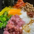 にゃつめ〜's cooksnap of when they made スタミナ満点！ネバネバ丼.