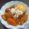 黒豆丸's cooksnap of when they made 圧力鍋で30分簡単♡柔らか〜いもつ煮込み.
