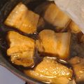 まのん's cooksnap of when they made 圧力鍋不使用！絶品かんたん豚角煮！.