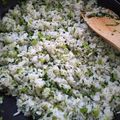 ひかﾆｬﾝ's cooksnap of when they made 1歳半~幼児食☆しらすと小松菜チャーハン.