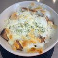にゃるたむ's cooksnap of when they made カレーチーズトースト＆パングラタン♡.