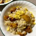 ame-ikuru's cooksnap of when they made 手抜きチャーハン.