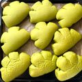 purin❁'s cooksnap of when they made 抹茶のミルクちぎりパン☆.