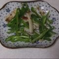 きらり流れ星's cooksnap of when they made ちくわとピーマンの炒め物.