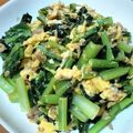 なかぽ's cooksnap of when they made ＊子どももペロリ＊小松菜とツナの卵炒め♪.