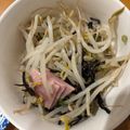 Naoko１９７６'s cooksnap of when they made ■ハムともやしの塩昆布ナムル■.