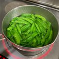 智子のキッチン工房's cooksnap of when they made 絹さやの茹で方.