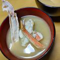 cotton777's cooksnap of when they made かにを食べ尽くせっ！カニの殻のみそ汁！.