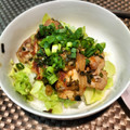 mummypig's cooksnap of when they made 簡単ランチ！春キャベツ豚バラの塩だれ豚丼.