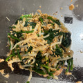 keikotan✱'s cooksnap of when they made ほうれん草ともやしのツナあえ☆中華風.