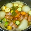 島子☆'s cooksnap of when they made スープのローリエ、ベイリーフは割ってね。.