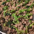 ななみん ママ★★'s cooksnap of when they made 5分で＊合い挽き肉のそぼろ.
