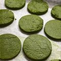 こめたろう's cooksnap of when they made 超簡単　濃い抹茶クッキー覚書.
