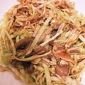 ＊にょにょん＊'s cooksnap of when they made 簡単サラダ！イカの塩辛キャベツ.