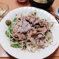 ちかﾁｬﾝ☆'s cooksnap of when they made 柚子胡椒で☆冷しゃぶサラダ♪.