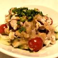 9natsu's cooksnap of when they made 豚しゃぶとキャベツのゴマ味噌塩麹かけ.