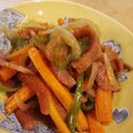 クック1KNFZL☆'s cooksnap of when they made ウインナーの青椒肉絲風.