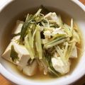 まめとま♡'s cooksnap of when they made 豆腐のトロリ☆ポカポカ生姜と水菜あんかけ.
