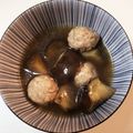 ♡maixxtm♡'s cooksnap of when they made 茄子と鶏団子の煮物.
