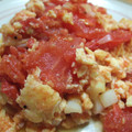 だああ's cooksnap of when they made トマトと卵のオイスターソース炒め.