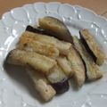 きらり流れ星's cooksnap of when they made お塩で☆フライド茄子.