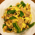 マイコラス's cooksnap of when they made めんつゆで簡単！ピーマンと豚肉の卵炒め.