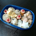 o^o^oayuayu's cooksnap of when they made ☆お弁当初心者の簡単幼稚園お弁当☆焼き鳥.