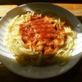 花時計咲いた's cooksnap of when they made ナチュラルチーズ入りミートソース.