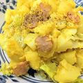 ＊１３'s cooksnap of when they made 焼きそばの副菜★カレー風味のポテトサラダ.