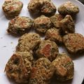 るてぃす's cooksnap of when they made 離乳食中期後期さつまいもとレバーのおやき.