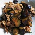 ディバラ10's cooksnap of when they made 茄子と豚肉の紫蘇ダレピリ辛炒め.