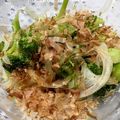 料理わ苦手's cooksnap of when they made ブロッコリーと玉ねぎのおかか和え.