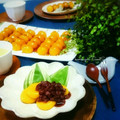 かおりかざり's cooksnap of when they made やわもち♡かぼちゃのみたらし団子.