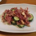 i_yokan's cooksnap of when they made ＊焼きコンビーフ＆ズッキーニ＊.