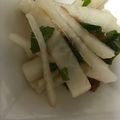 ma___111's cooksnap of when they made 大根の梅しそサラダ。.