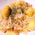 fphiromin's cooksnap of when they made じゃがいもとしらたきの明太マヨ炒め.