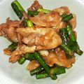 ピニヨ's cooksnap of when they made 豚肉とニンニクの芽の味噌炒め.