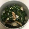 りお５１０'s cooksnap of when they made モロヘイヤとしいたけのポン酢和え.