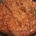 ハリソン2000's cooksnap of when they made カンタン♡糖質制限的 ミートソース.
