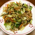 ウニャ猫's cooksnap of when they made キャベツとにらの味噌炒め～味噌ラーメン風.
