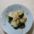 ♪ゆかたん♡'s cooksnap of when they made きゅうりと長芋の和え物.