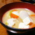 猫のオソマ's cooksnap of when they made 里芋と豚肉の味噌汁.