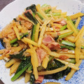 Xl料理見習's cooksnap of when they made 簡単動画！和風☆小松菜のジャーマンポテト.