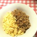 Mizukaa☆'s cooksnap of when they made 簡単！鶏挽き肉のそぼろ.
