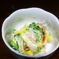 ena．'s cooksnap of when they made ゴーヤサラダ.