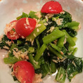 食いしん坊山ガール's cooksnap of when they made つるむらさき ☆ サラダ風.