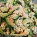 momo634's cooksnap of when they made 苦くない☆ゴーヤのツナマヨあえ.