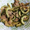 honey19's cooksnap of when they made ゴーヤとツナの甘辛炒め煮.